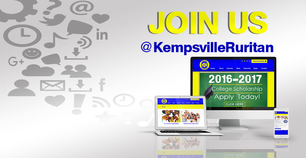 Join us on Facebook at KempsvilleRuritan